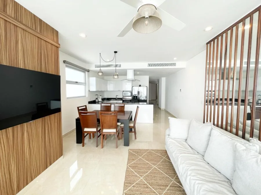 Open Living & Dining